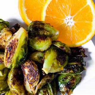 Citrus Glazed Brussels Sprouts