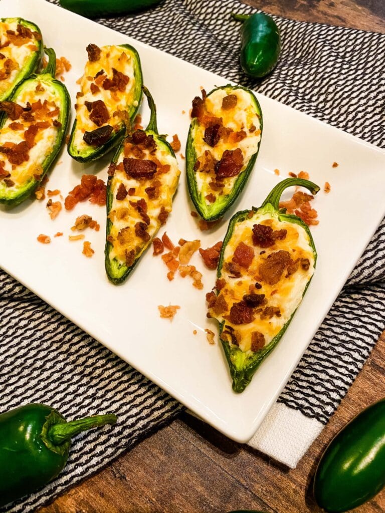 Lightened Up Jalapeno Poppers