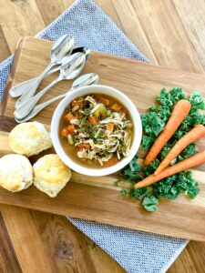 Slow Cooker Tuscan Chicken And White Bean Soup