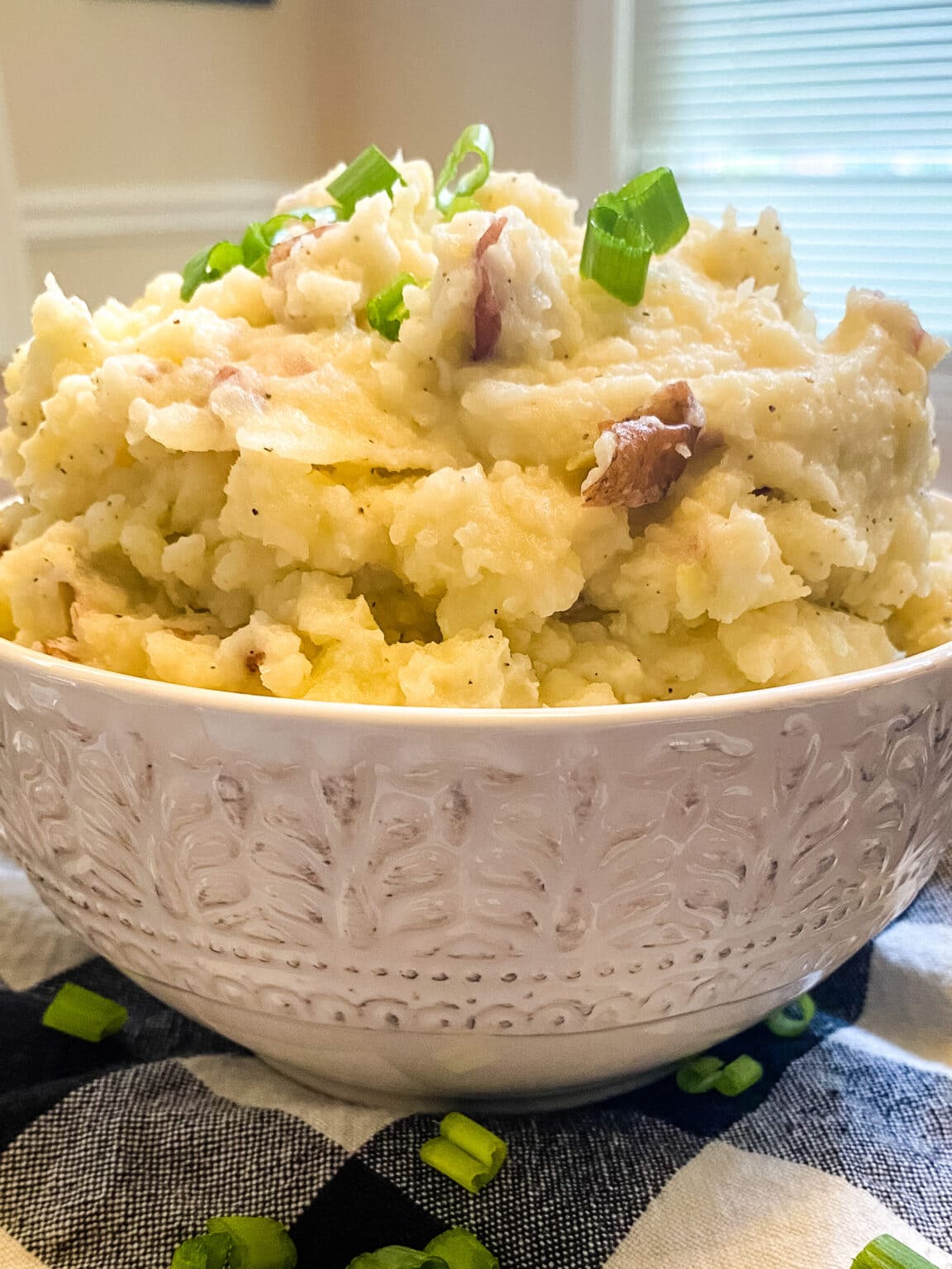 Healthy Garlic Mashed Potatoes Cooking With Fudge
