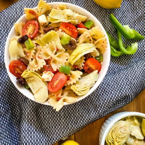 Mediterranean Pasta Salad - Cooking With Fudge