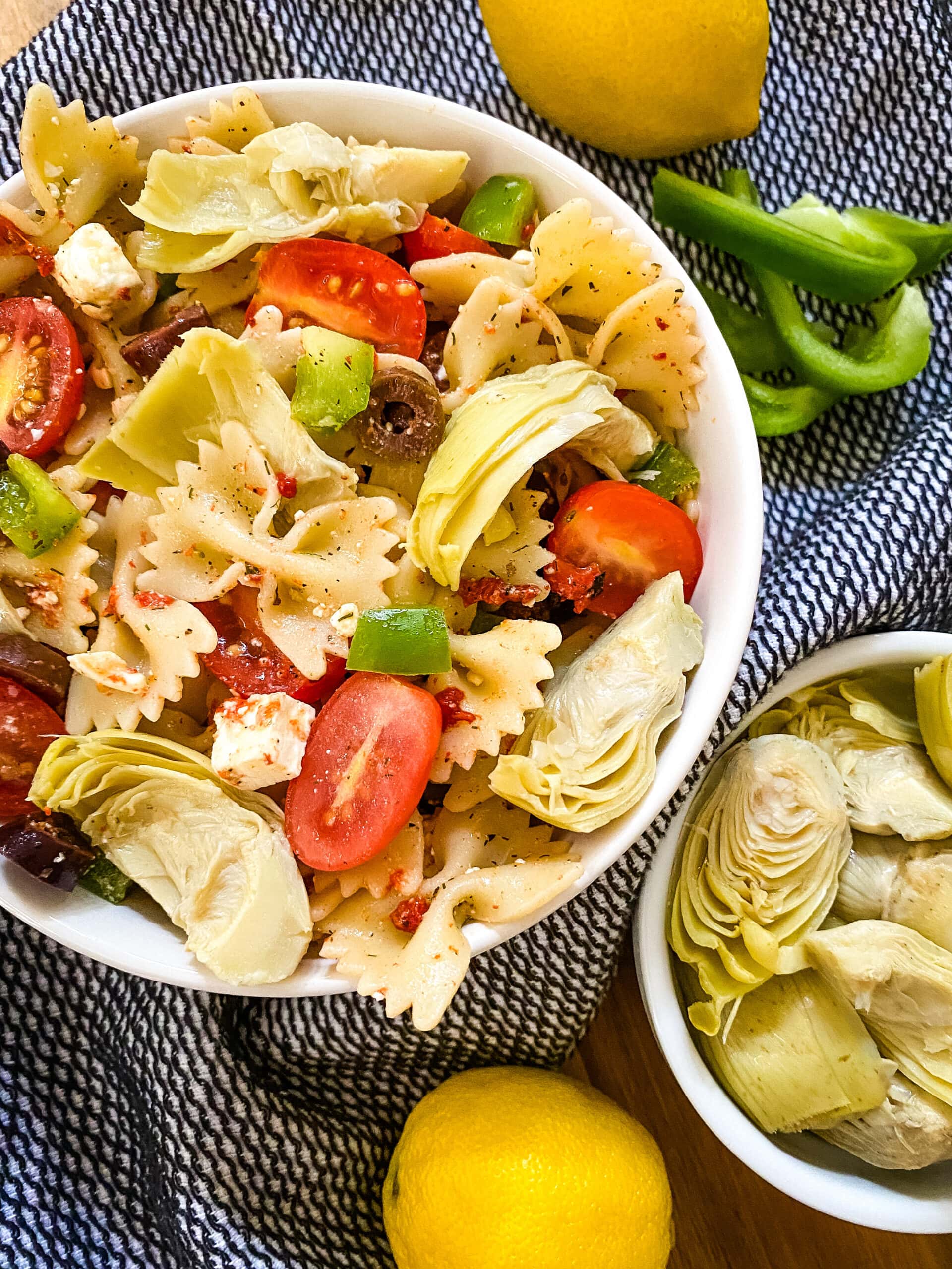 Mediterranean Pasta Salad - Cooking With Fudge