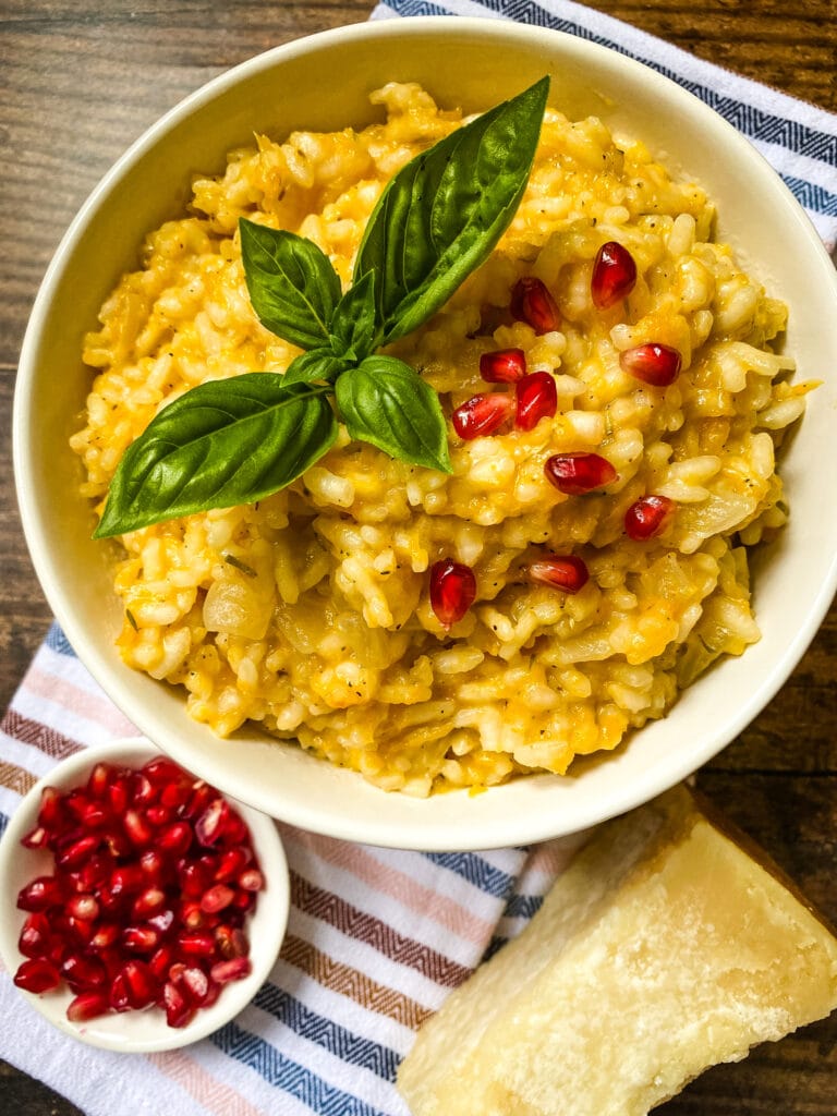 Butternut Squash Risotto - Cooking With Fudge