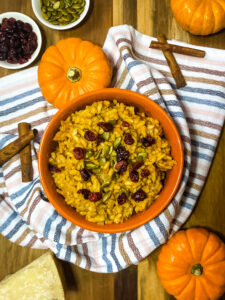 Pumpkin Risotto - Cooking With Fudge