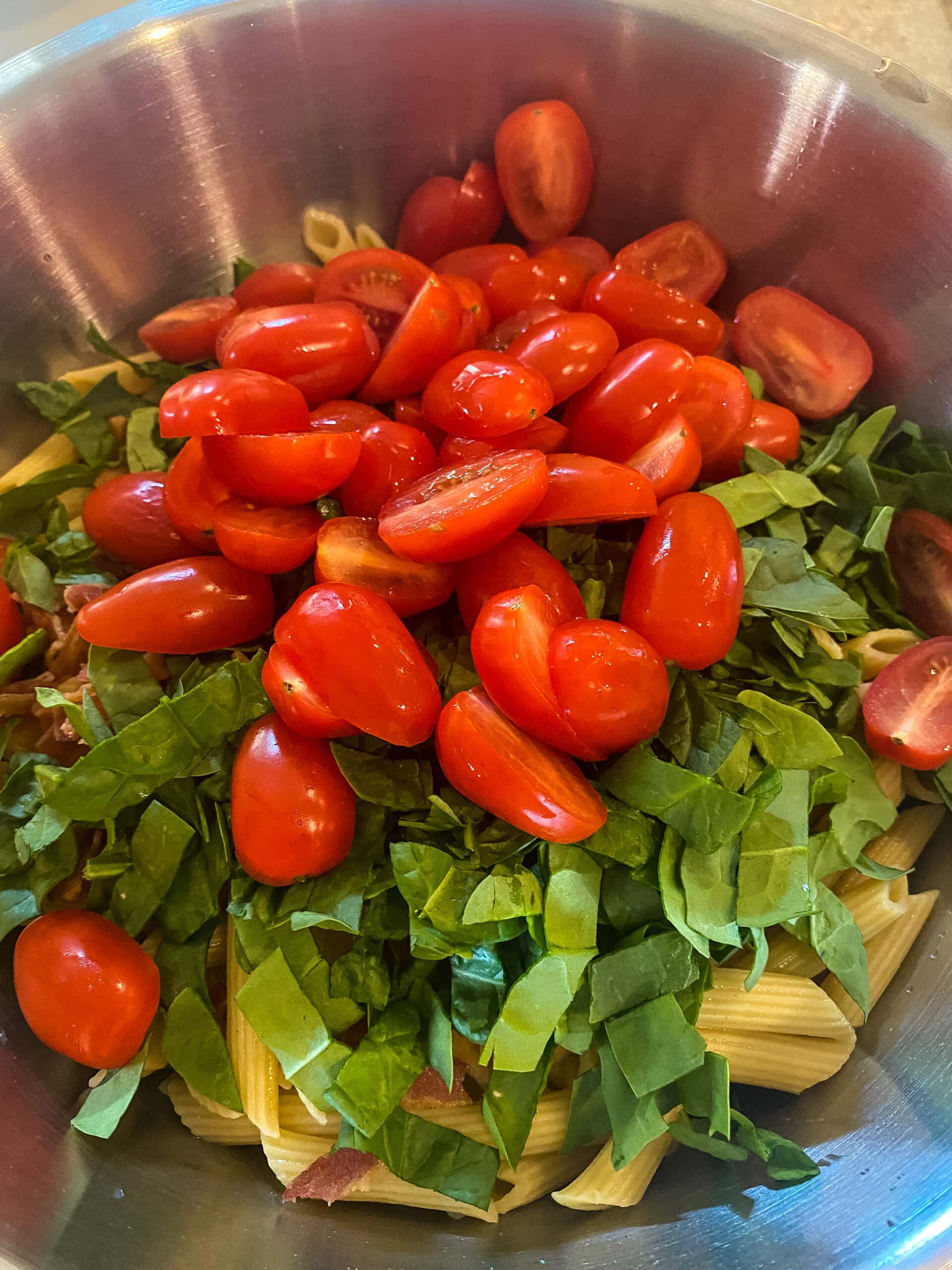 BLT Pasta Salad - Cooking With Fudge