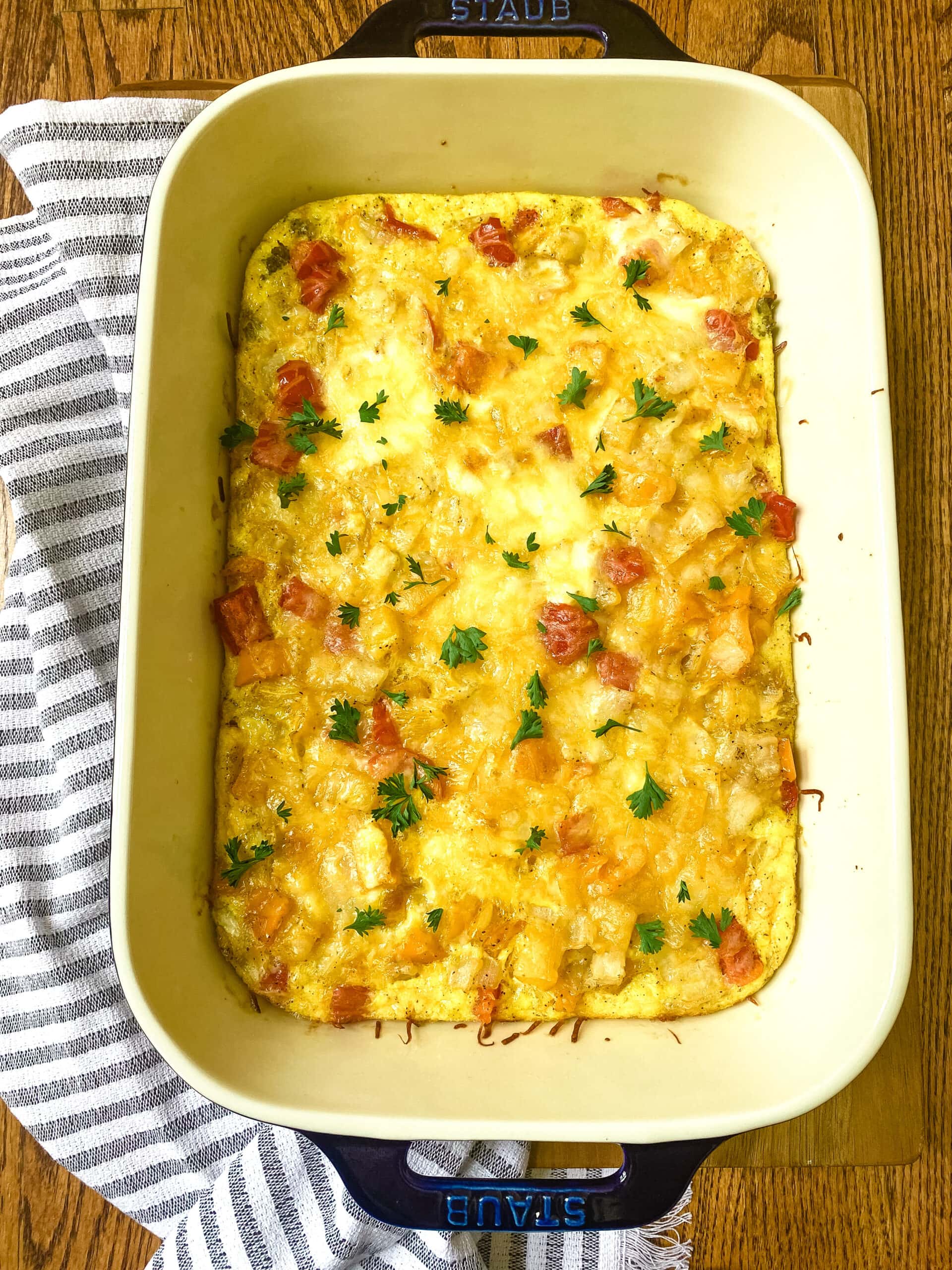Sausage, Egg, And Cheese Breakfast Casserole - Cooking With Fudge